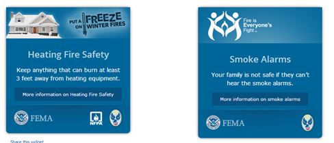 Fire Safety Banners by USFA